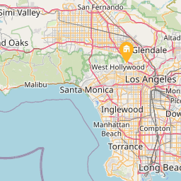 Luxury Studio on Hollywood Blvd. on the map